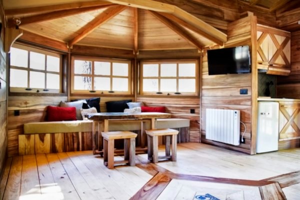 La Cabaña del árbol Cuenca Complejo rural Los Barrancos Foto2